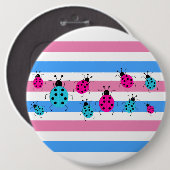 Cute Gender onthult ideeën. Ronde Button 6,0 Cm (Voorkant /achterkant)