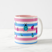 Cute Gender onthult ideeën. Tweekleurige Koffiemok (Voorkant rechts)