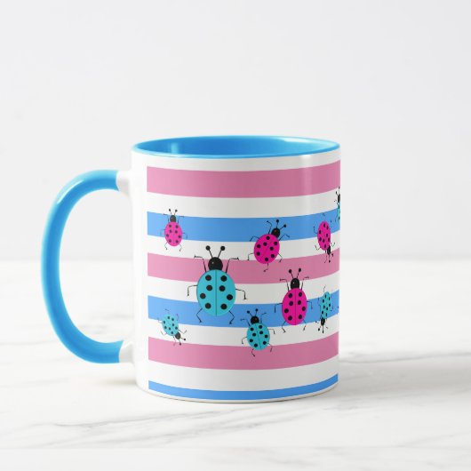 Cute Gender onthult ideeën, Two-Tone Koffee Mok (Links)