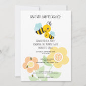 Cute Gender onthult wat Baby Baby shower zal worde Kaart (Voorkant)