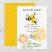 Cute Gender onthult wat Baby Baby shower zal worde Kaart (Voorkant / Achterkant)