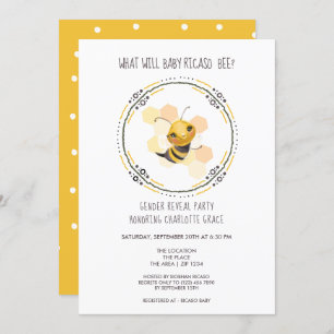 Cute Gender onthult wat Baby Baby shower zal worde Kaart