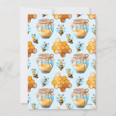 Cute Gender onthult wat Baby Baby shower zal worde Kaart (Achterkant)