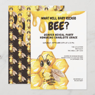 Cute Gender onthult wat Baby Baby shower zal worde Kaart