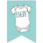 Cute Gender Reopenbaarmakingsfeest Vlaggetjes (Derde vlag)