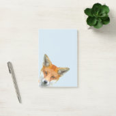 Cute geometrische fox post-it® notes (Kantoor)