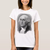 Cute George Washington T-shirt (Voorkant)