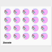 Cute Gepersonaliseerd Snowman Gift Labels (Vel)
