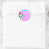 Cute Gepersonaliseerd Snowman Gift Labels (Tas)