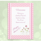 Cute, gepersonaliseerde Sweet 16 verjaardagskaart Kaart