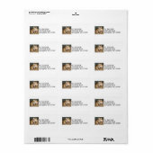Cute Gerbil Etiket (Full Sheet)