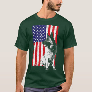Cute German Shepherd Art Mannen Women Police K9 Tr T-shirt