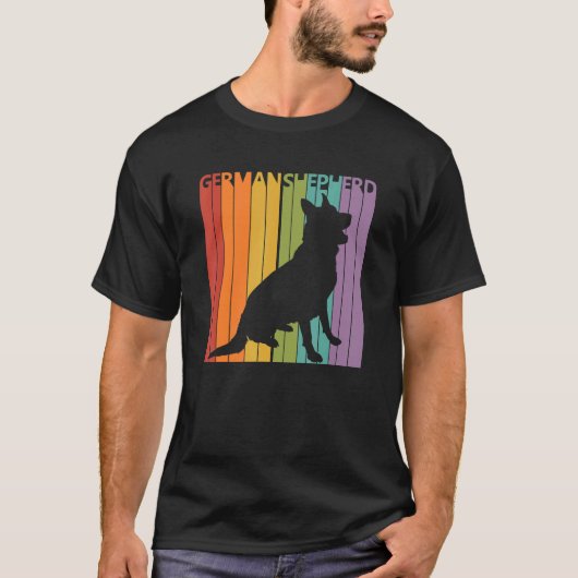 Cute German Shepherd Dog Owner T-shirt (Voorkant)
