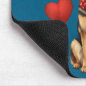 Cute German Shepherd Valentine’s Day Dog Mom - Ger Muismat (Hoek)