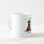 Cute German Shorthaired Pointer Koffiemok (Voorkant links)