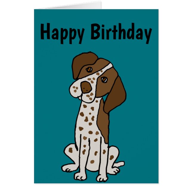 Cute German Shorthaired Pointer Puppy dog (Voorkant)