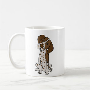 Cute German Shorthaired Pointer Puppy dog Koffiemok