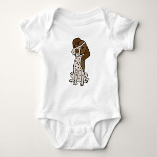 Cute German Shorthaired Pointer Puppy dog Romper