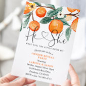 Cute Geslacht Reveal Feest Kaart