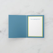 Cute get well soon duck  kaart (Binnen)