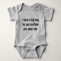 Cute gezegde Baby Jersey Bodysuit meerdere kleuren