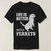 Cute Gezegde Ferret Lover Funny Rodent Pullover (Design voorkant)