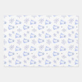 Cute Ghost and Spiderweb Halloween Inpakpapier Vel (Voorkant 2)