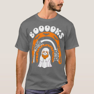 Cute Ghost Book Rainbow Reading Top Teacher Booge