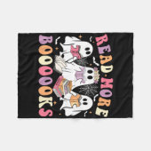 Cute Ghost Book Read More Books Funny Teachers Hal Fleece Deken (Voorkant (Horizontaal))