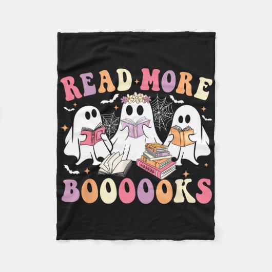 Cute Ghost Book Read More Books Funny Teachers Hal Fleece Deken (Voorkant)