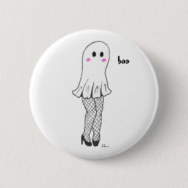 Cute Ghost Button