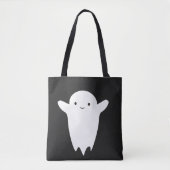Cute Ghost Canvas tas (Voorkant)