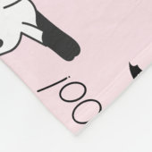 Cute Ghost Cats Halloween Fleece Deken (Hoek)