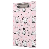 Cute Ghost Cats Halloween Klembord (Links)