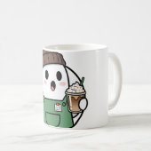 Cute Ghost Coffee Mug Koffiemok (Voorkant rechts)