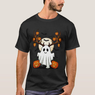 Cute Ghost Deer T-shirt