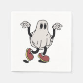 Cute ghost enjoying servet (Voorkant)