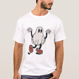 Cute ghost enjoying t-shirt