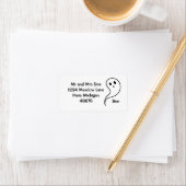 Cute Ghost Etiket (Insitu)