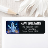 Cute Ghost Etiket (Insitu)