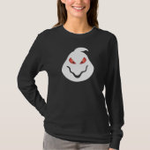 Cute Ghost face Halloween Shirt (Voorkant)