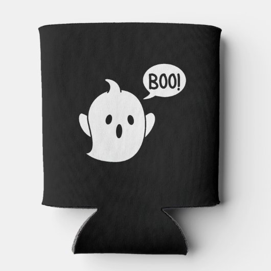 Cute Ghost Halloween Blikjeskoeler (Achterkant)