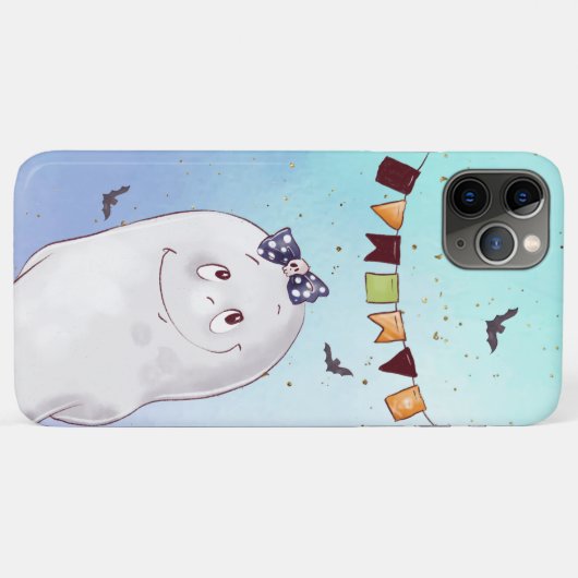 Cute Ghost Halloween Case-Mate iPhone Case (Achterkant (horizontaal))