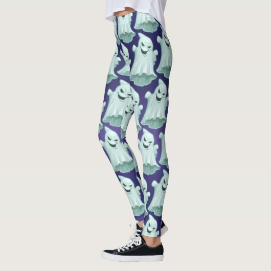Cute Ghost Halloween Costume Leggings (Links)
