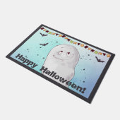 Cute Ghost Halloween Deurmat (Schuin)
