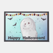 Cute Ghost Halloween Deurmat (Voorkant)