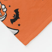 Cute Ghost Halloween Fleece Deken (Hoek)