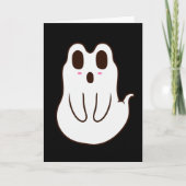 Cute Ghost Halloween Frog Kaart (Voorkant)