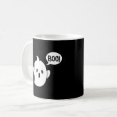 Cute Ghost Halloween Koffiemok (Voorkant links)