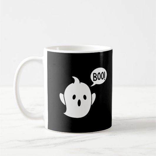 Cute Ghost Halloween Koffiemok (Links)